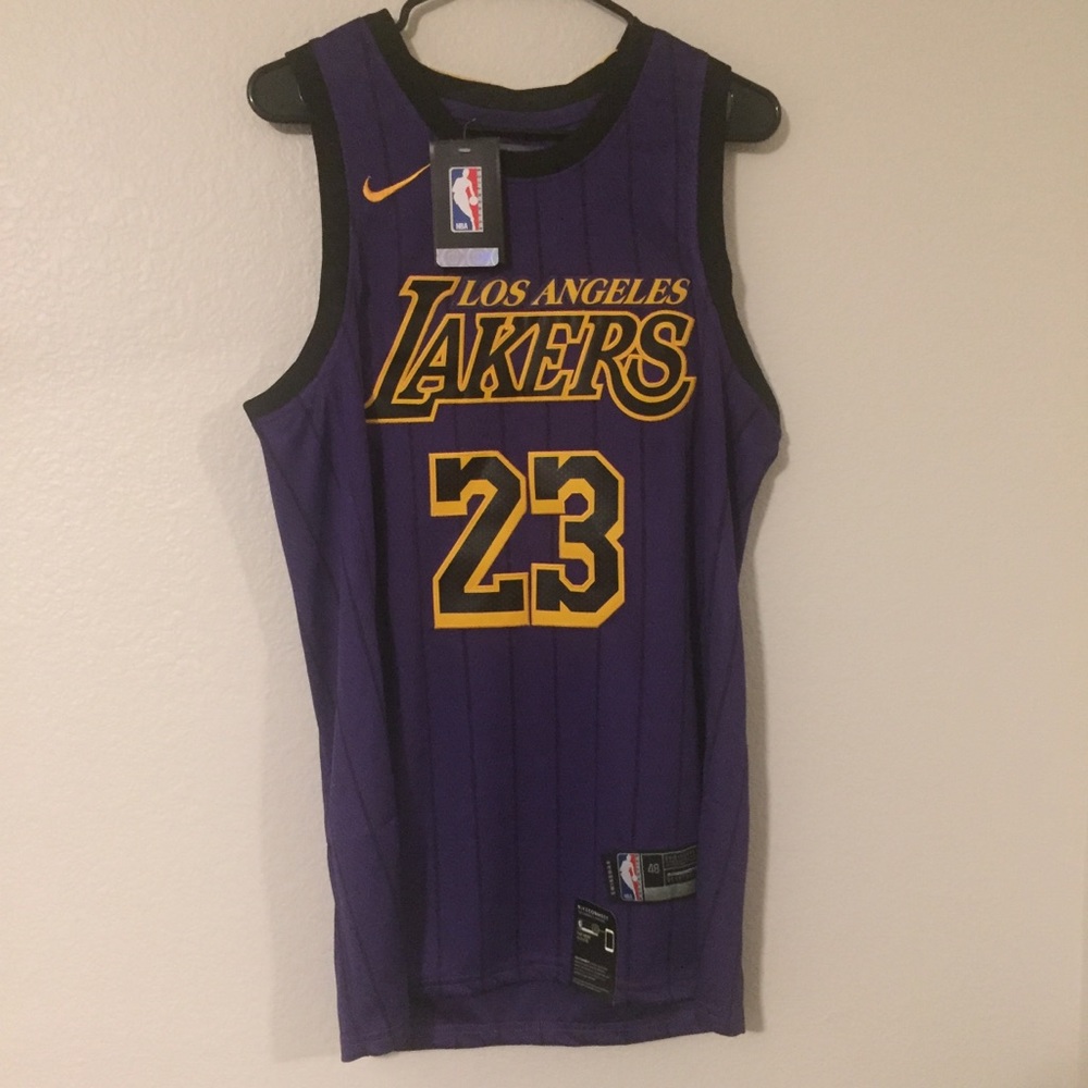 LeBron James Lakers All City Jersey
